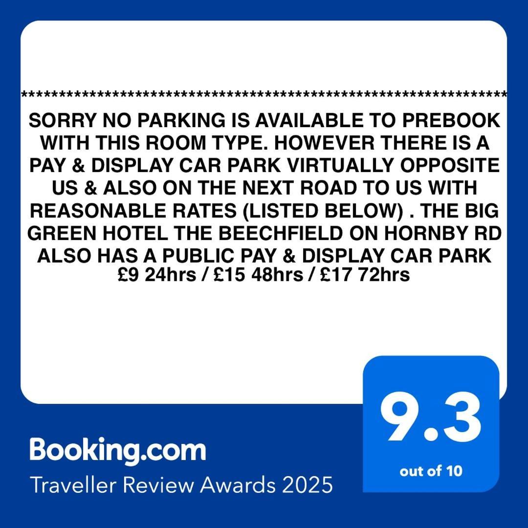Hornby Villa- 4Star B&B-Couples & Families Only Blackpool Room photo